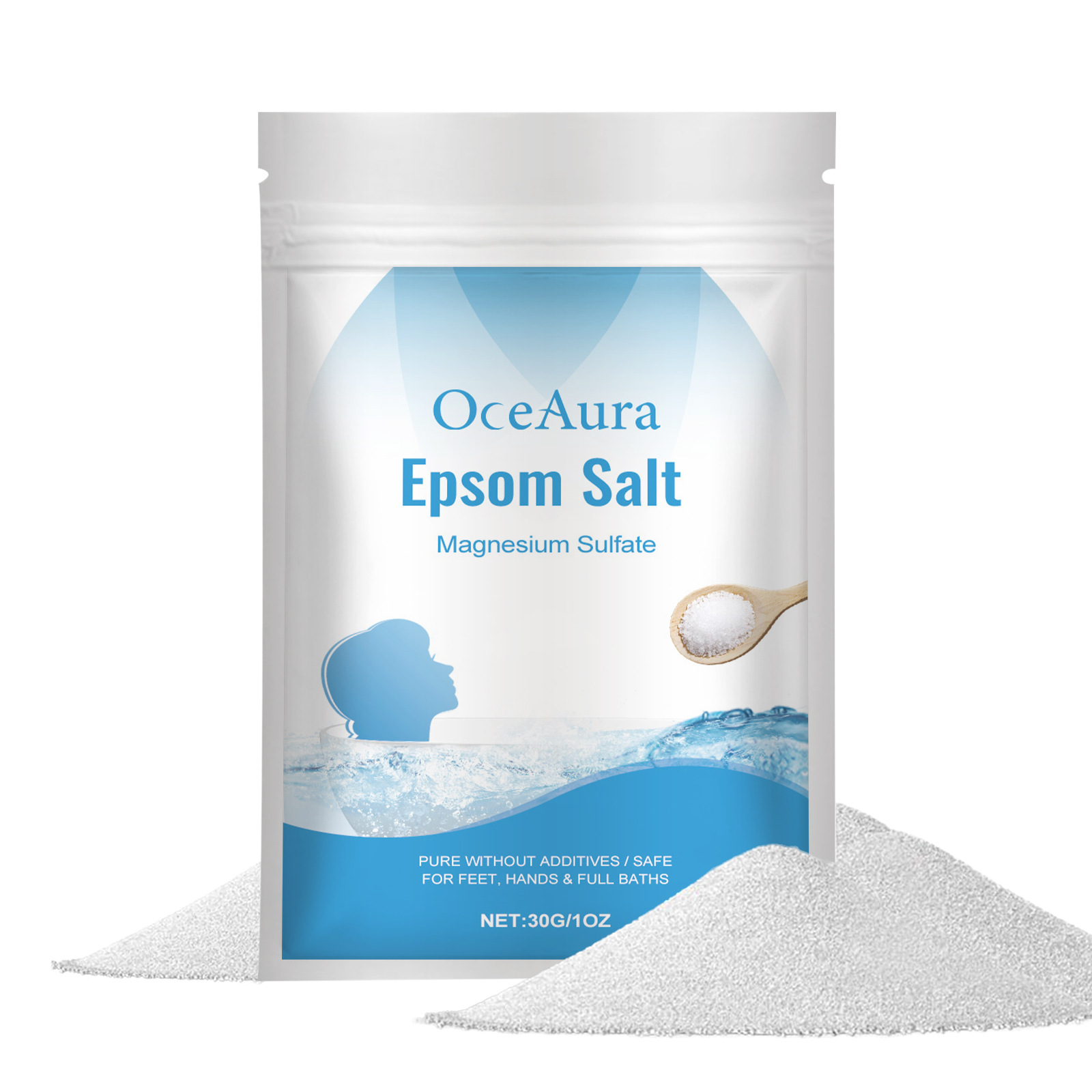 OceAura Epsom Salt Bath Stress - Bath Salts Magnesium recensie en prijs