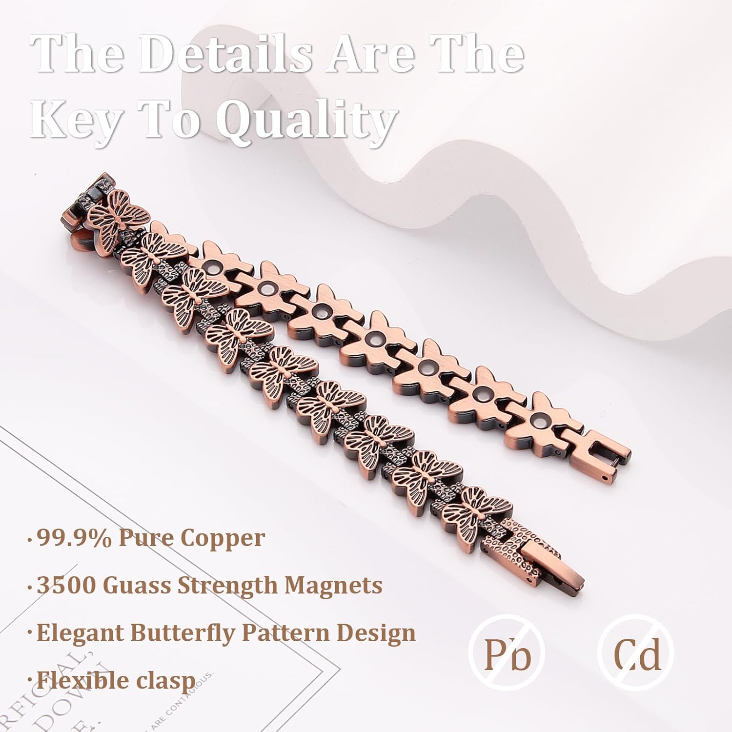 GMOX Premium Copper Magnetic B - Health Wellness Bracelet recensie en prijs