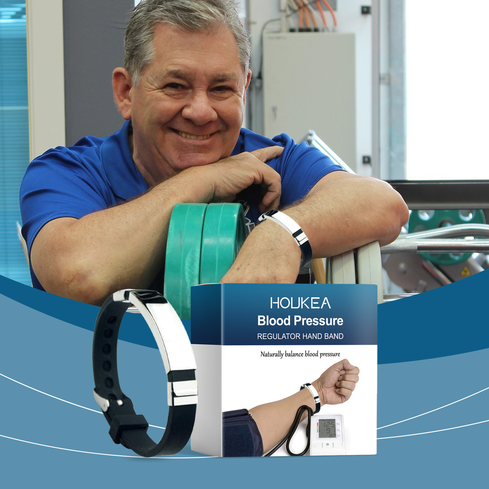 Houkea Stylish Decorative Brac - Health Wellness Bracelet recensie en prijs