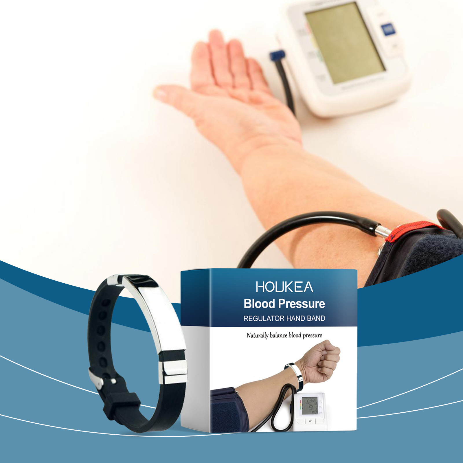 Houkea Stylish Decorative Brac - Health Wellness Bracelet recensie en prijs