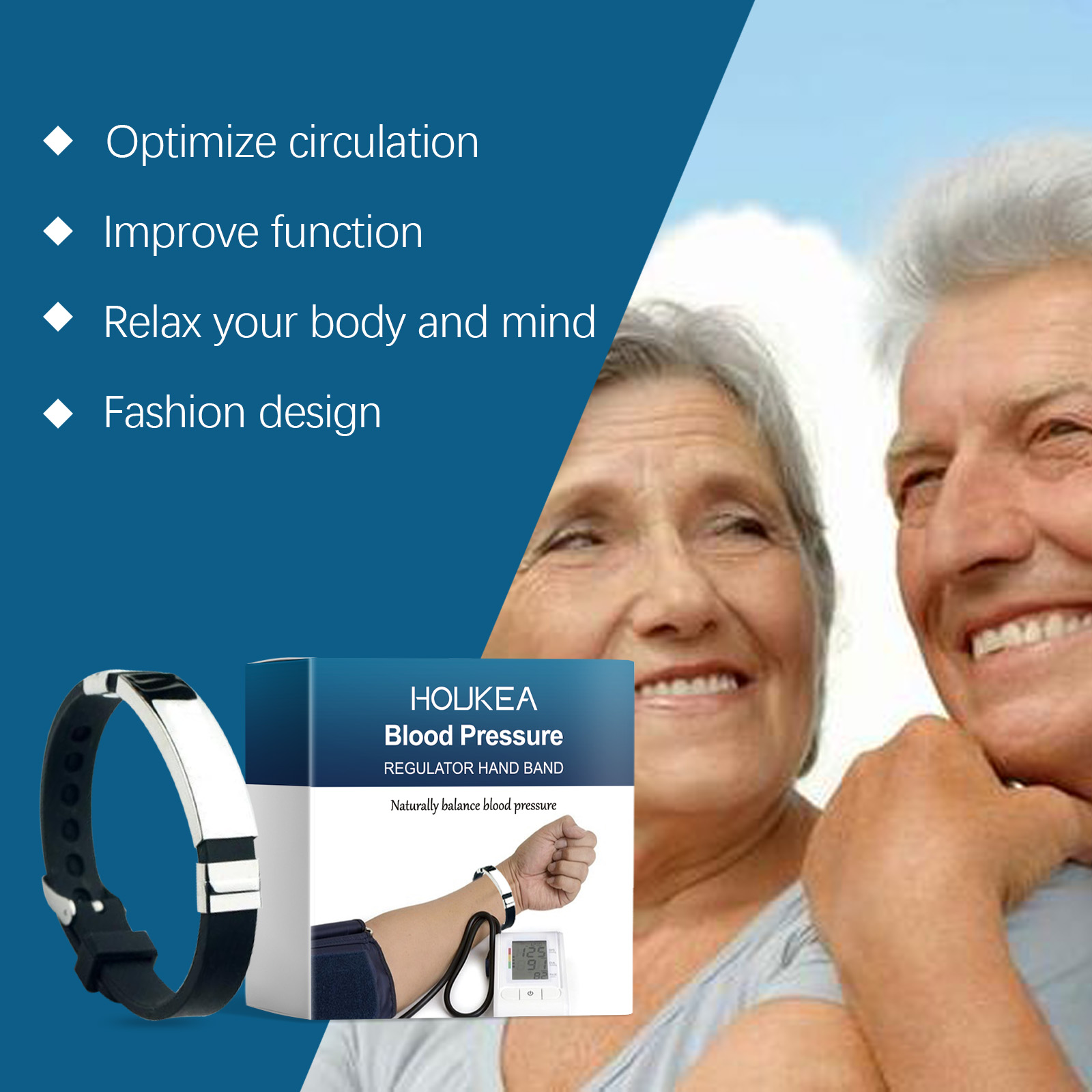 Houkea Stylish Decorative Brac - Health Wellness Bracelet recensie en prijs