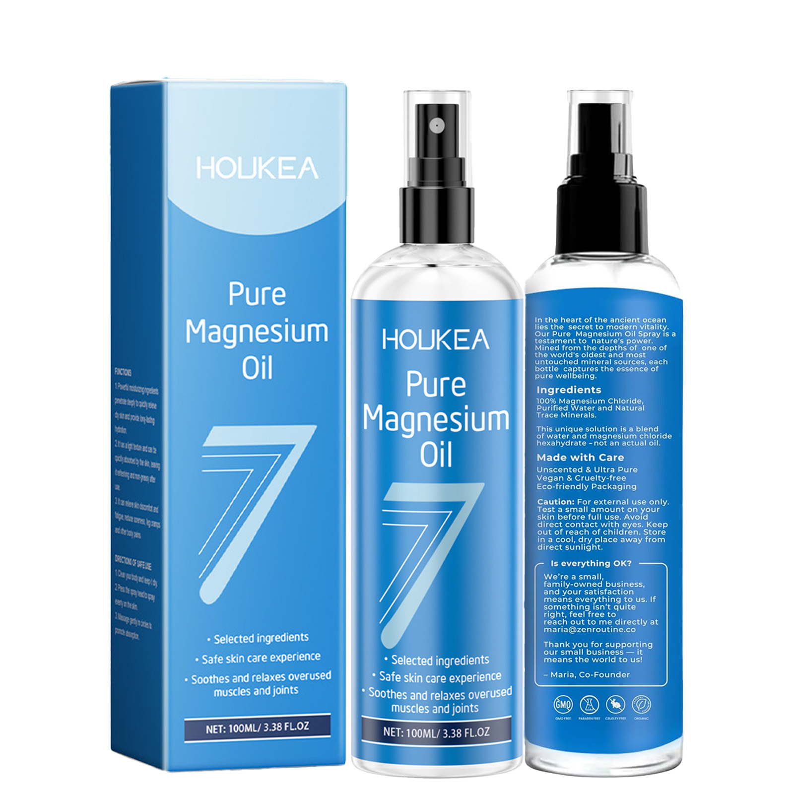 Pure Magnesium Oil Spray Grade - Bath Salts Magnesium recensie en prijs