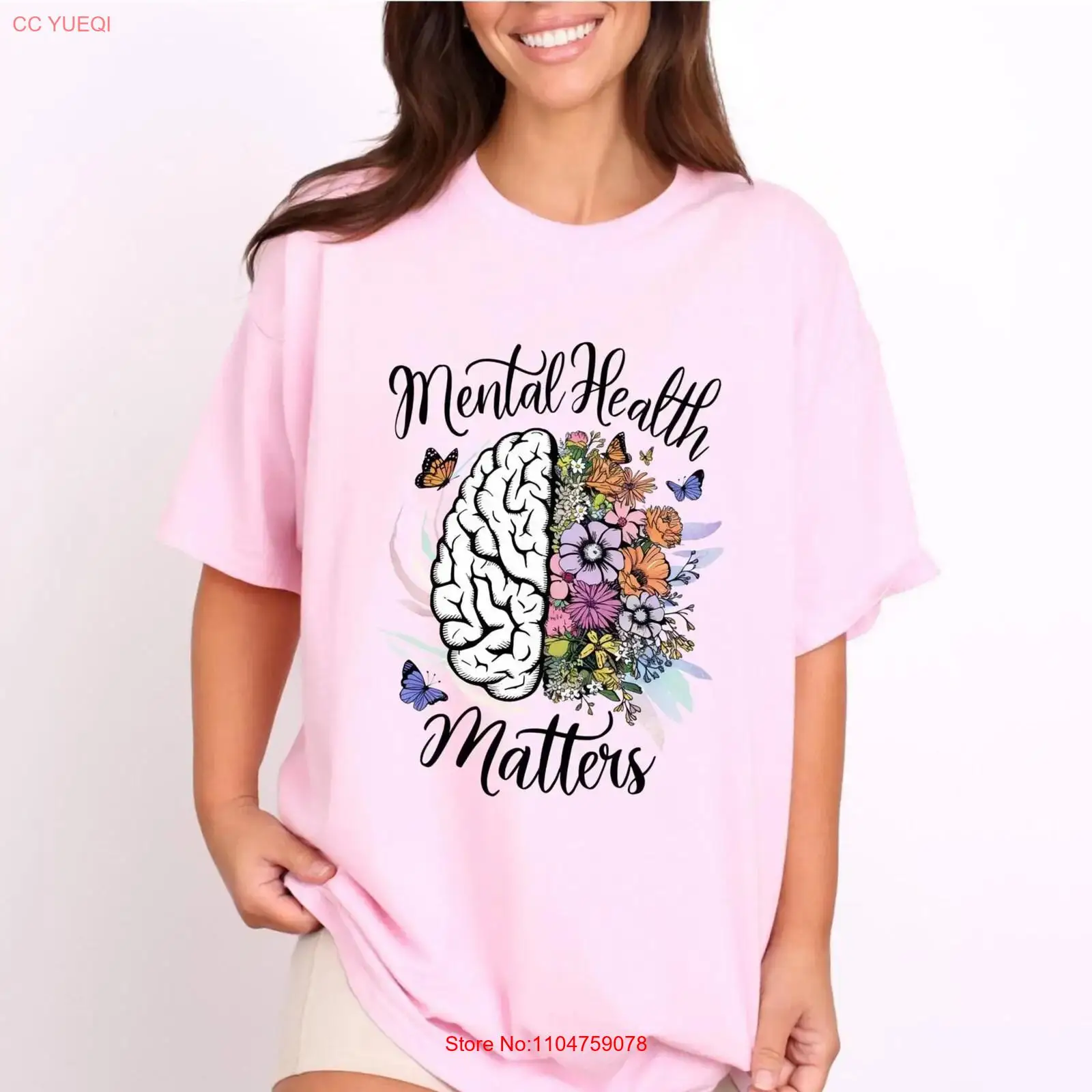 Mental Health Matters T Shirt  - Health Wellness Nurse recensie en prijs
