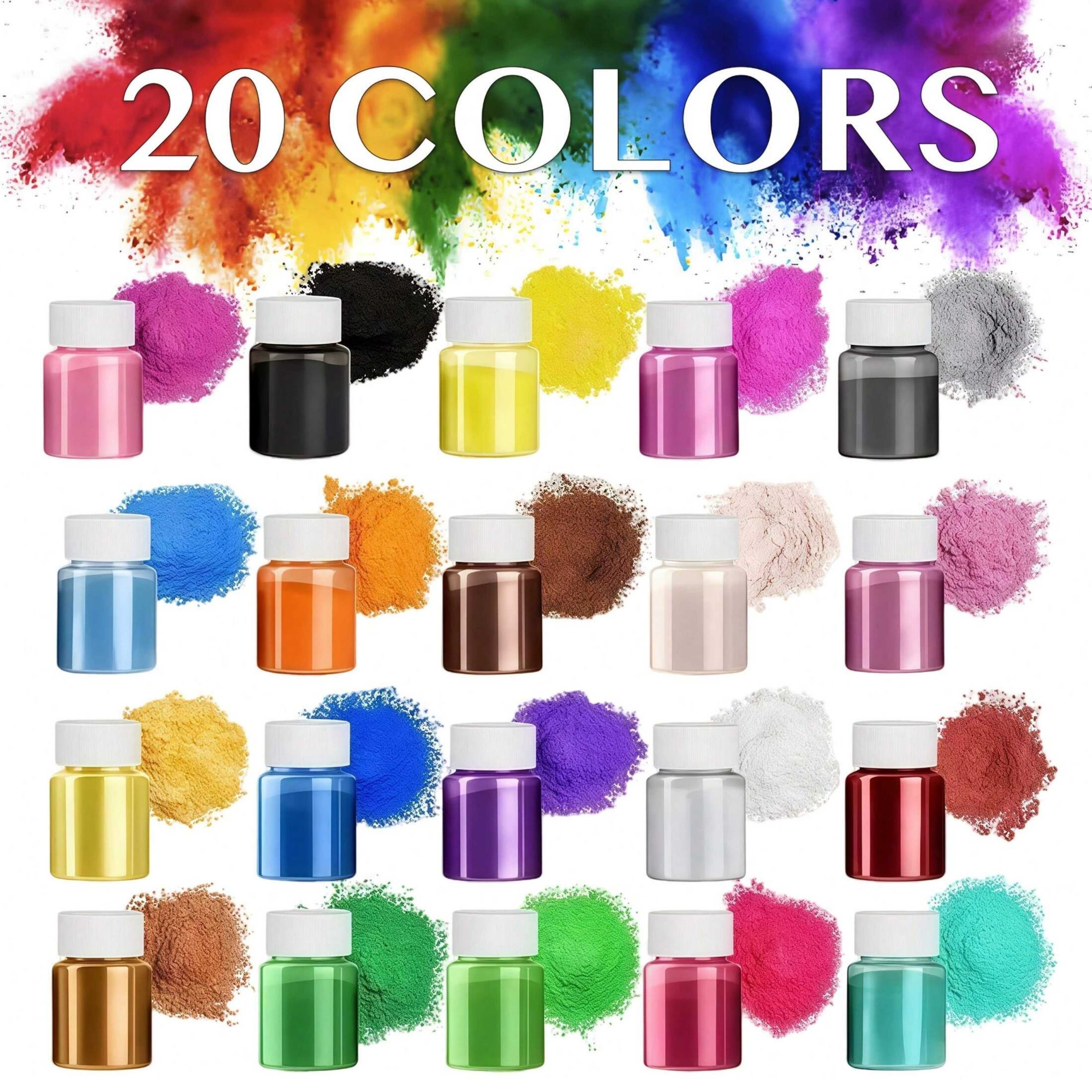 20 Colors, 20ml Pack, Epoxy Re - Bath Salts Magnesium recensie en prijs