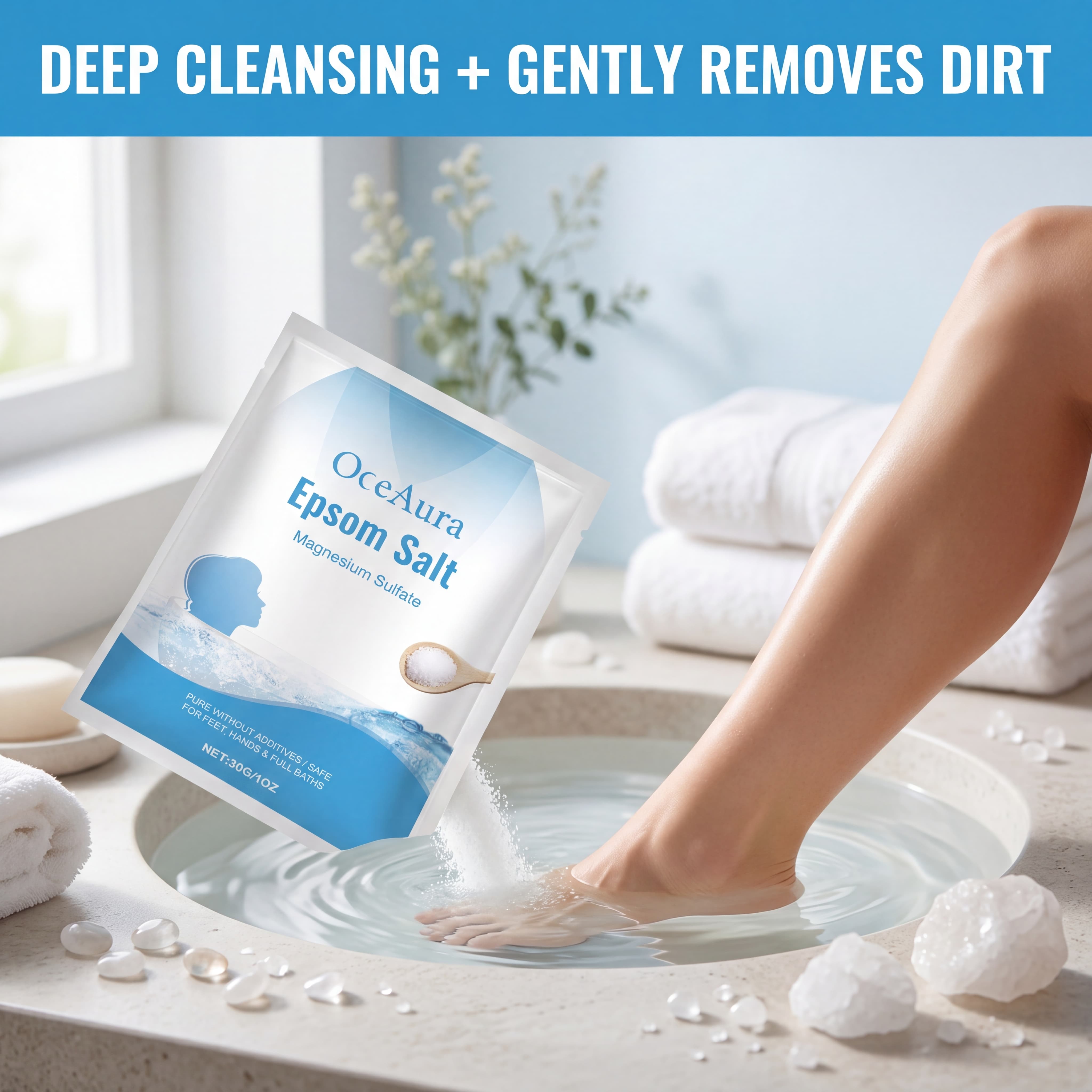 Pure Epsom Salt Magnesium Sulf - Bath Salts Magnesium recensie en prijs
