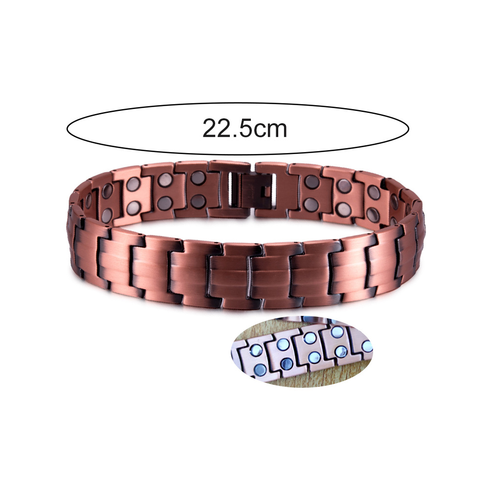 Premium Red Copper Magnetic Th - Health Wellness Bracelet recensie en prijs