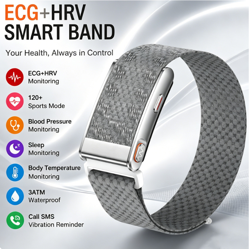 Smart Health Bracelet ECG HRV  - Health Wellness Bracelet recensie en prijs