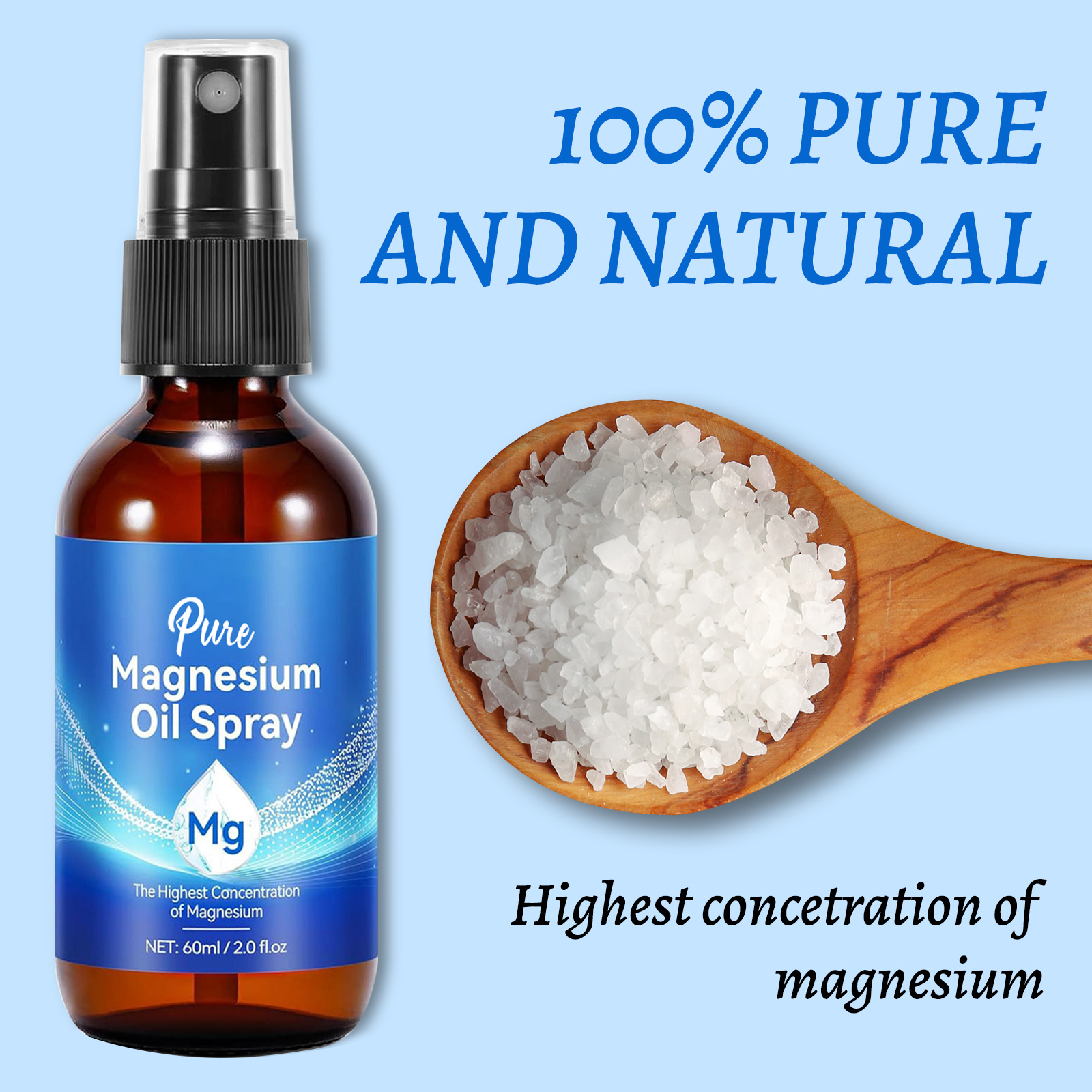 Natural Magnesium Oil 60ml - 1 - Bath Salts Magnesium recensie en prijs